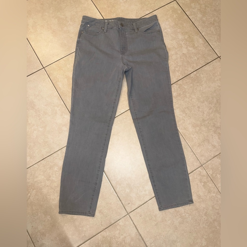Talbots Women's Skinny Jeans in Gray
